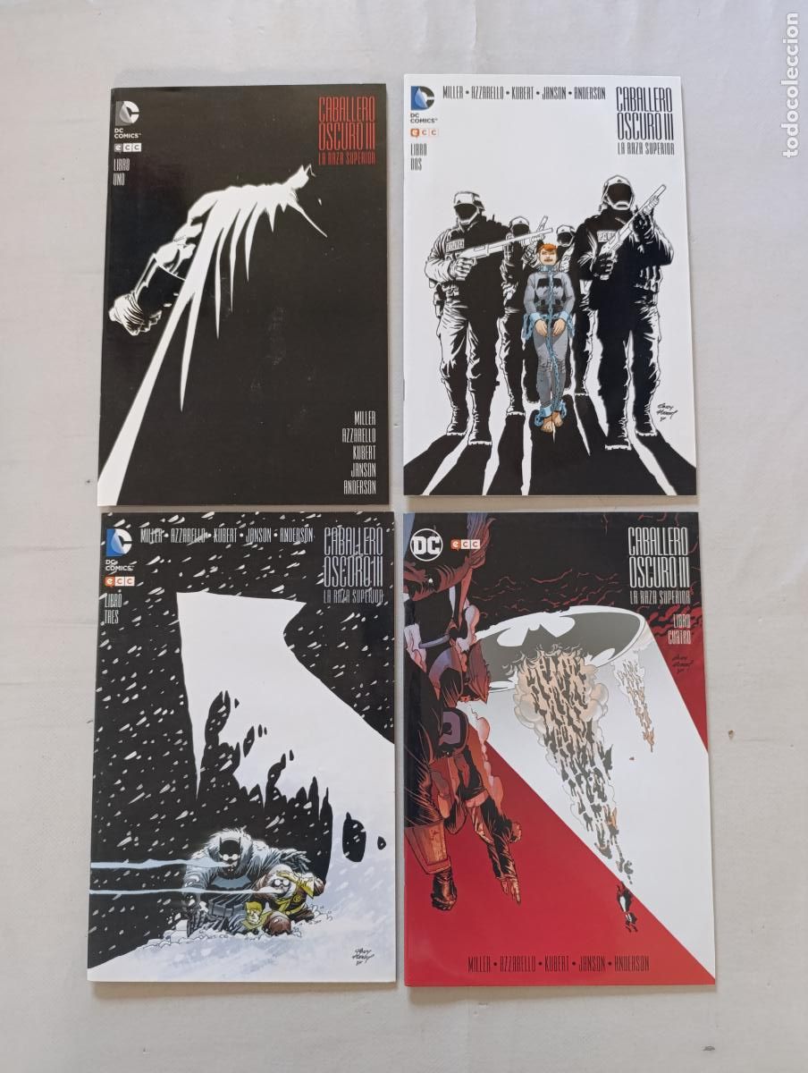 C&oacute;mics: CABALLERO OSCURO III LA RAZA SUPERIOR COMPLETA - 9 NUMEROS - BATMAN - DC - ECC (357w) - Foto 2