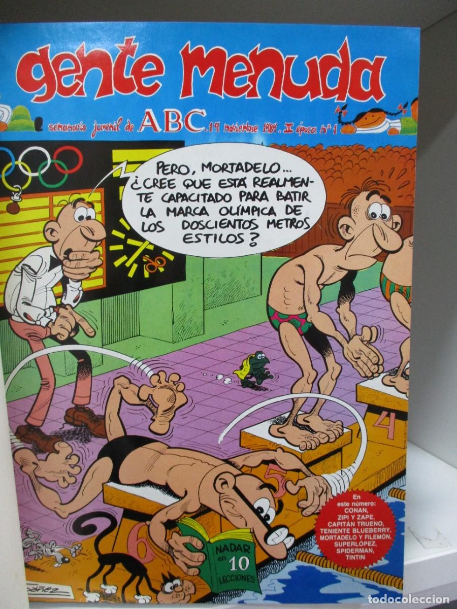 C&oacute;mics: COLECCION COMPLETA GENTE MENUDA - 9 TOMOS ENCUADERNACION ORIGINAL - DEL 1 AL 467 -