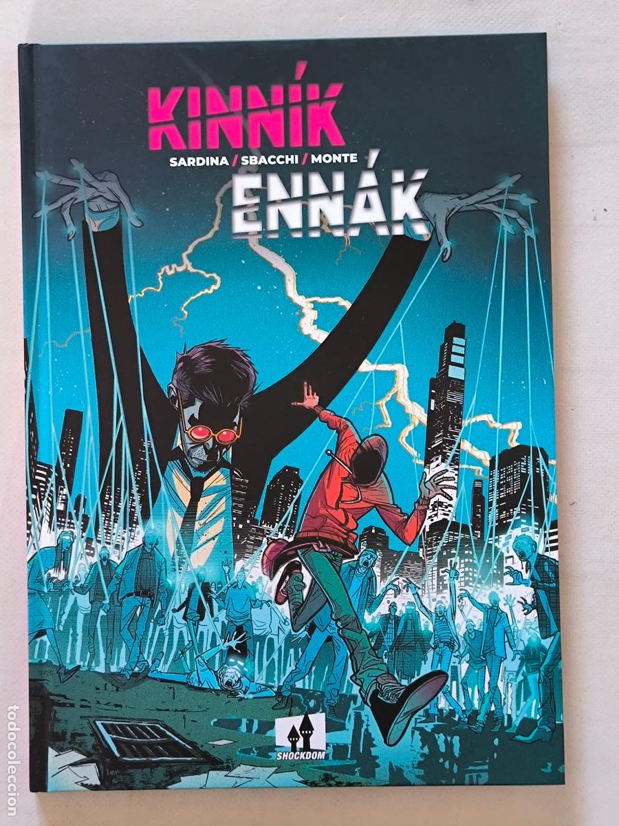 C&oacute;mics: KINNIK ENNAK - SARDINA / SBACCHI / MONTE - SHOCKDOM - TAPA DURA - NUEVO (369*w)
