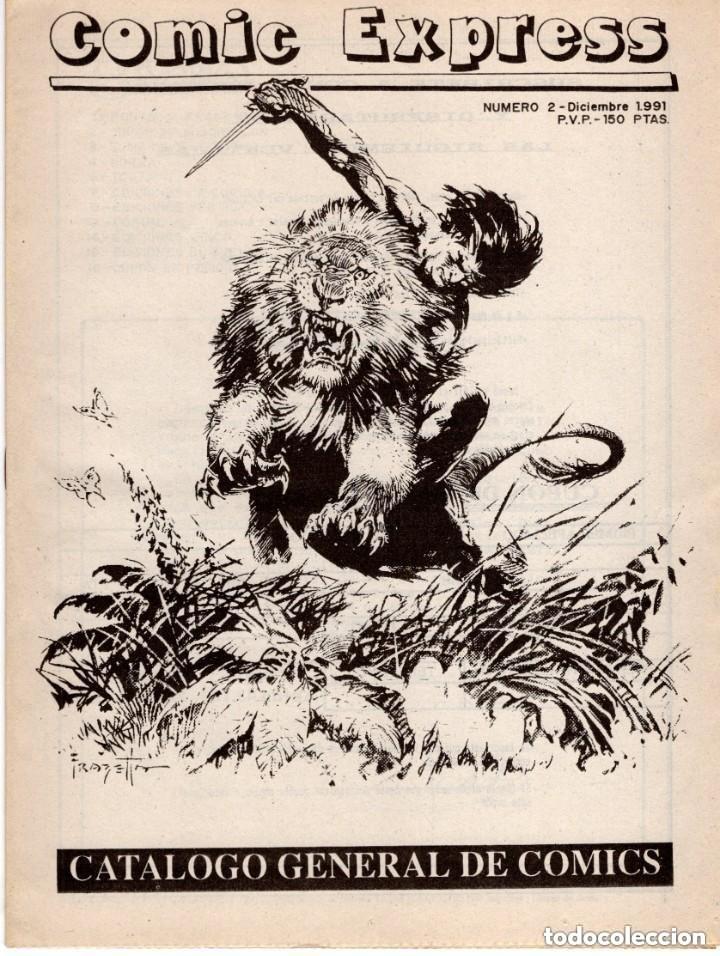 Comics : COMIC EXPRESS N&ordm; 2 DICIEMBRE 1991 (CATALOGO DE COMICS) - OFM16