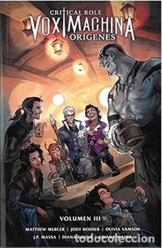 Comics: Critical Role: Vox Machina Or&iacute;genes 3 (Fandogamia) - Jody Houser, Matthew Mercer; Olivia Samson