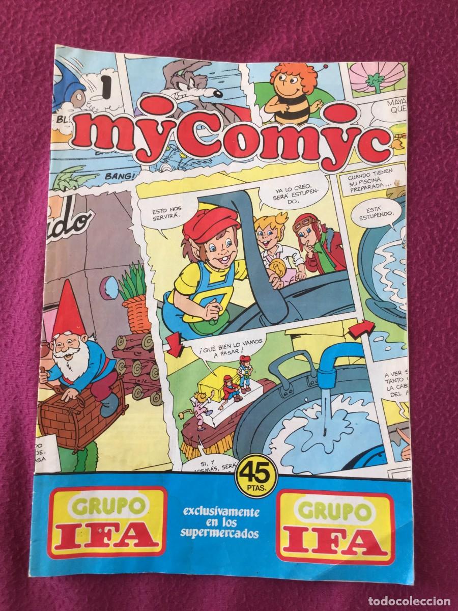 C&oacute;mics: MyComyc n&ordm; 1 -- LOS DIMINITOS - DAVID EL GNOMO- ABEJA MAYA -EL COYOTE ..., Gepsa IFA 1987, my Comyc