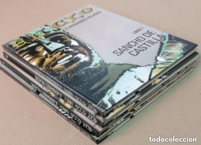 C&oacute;mics: EL CID OBRA COMPLETA TOMOS 1 AL 4 (A. HERNANDEZ PALACIOS) IKUSAGER - ESTADO EXCELENTE - OFM16