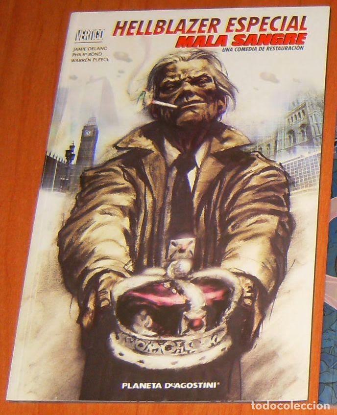 C&oacute;mics: HELLBLAZER Especial: MALA SANGRE Planeta, TOMO UNICO