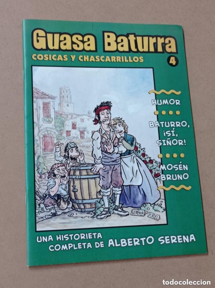 C&oacute;mics: GUASA BATURRA N&ordm; 4. ALBERTO SERENA. IRANZO. DONAZ. GASC&Oacute;N. M&Eacute;NDEZ &Aacute;LVAREZ. MOS&Eacute;N BRUNO. CROMOS VER +