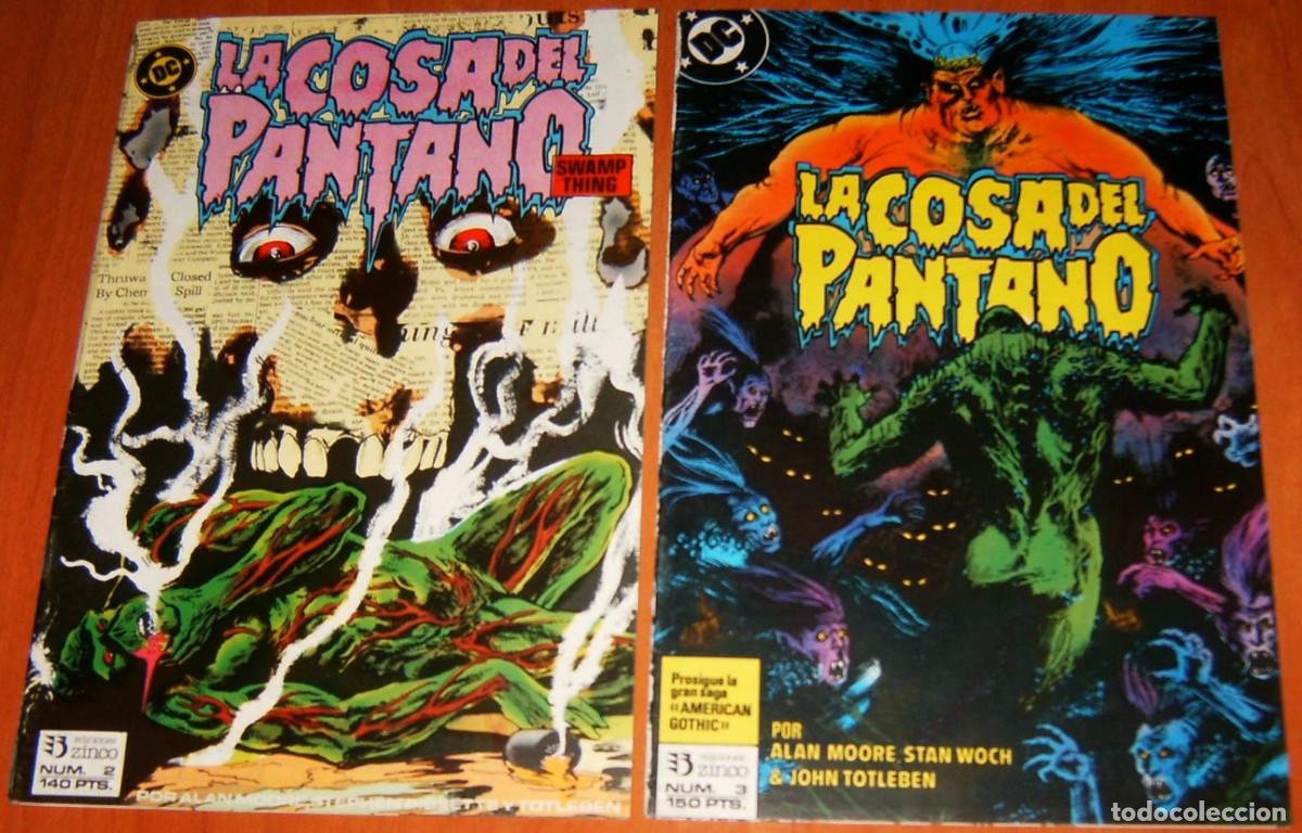 C&oacute;mics: LA COSA DEL PANTANO Vol.3, Ediciones Zinco n&ordm; 2 y 3 (de 12) Saga American Gothic NUMEROS SUELTOS