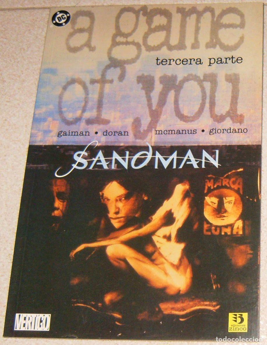 C&oacute;mics: SANDMAN: UN JUEGO DE TI (A GAME OF YOU) NUMERO 3 Ediciones Zinco, Prestige