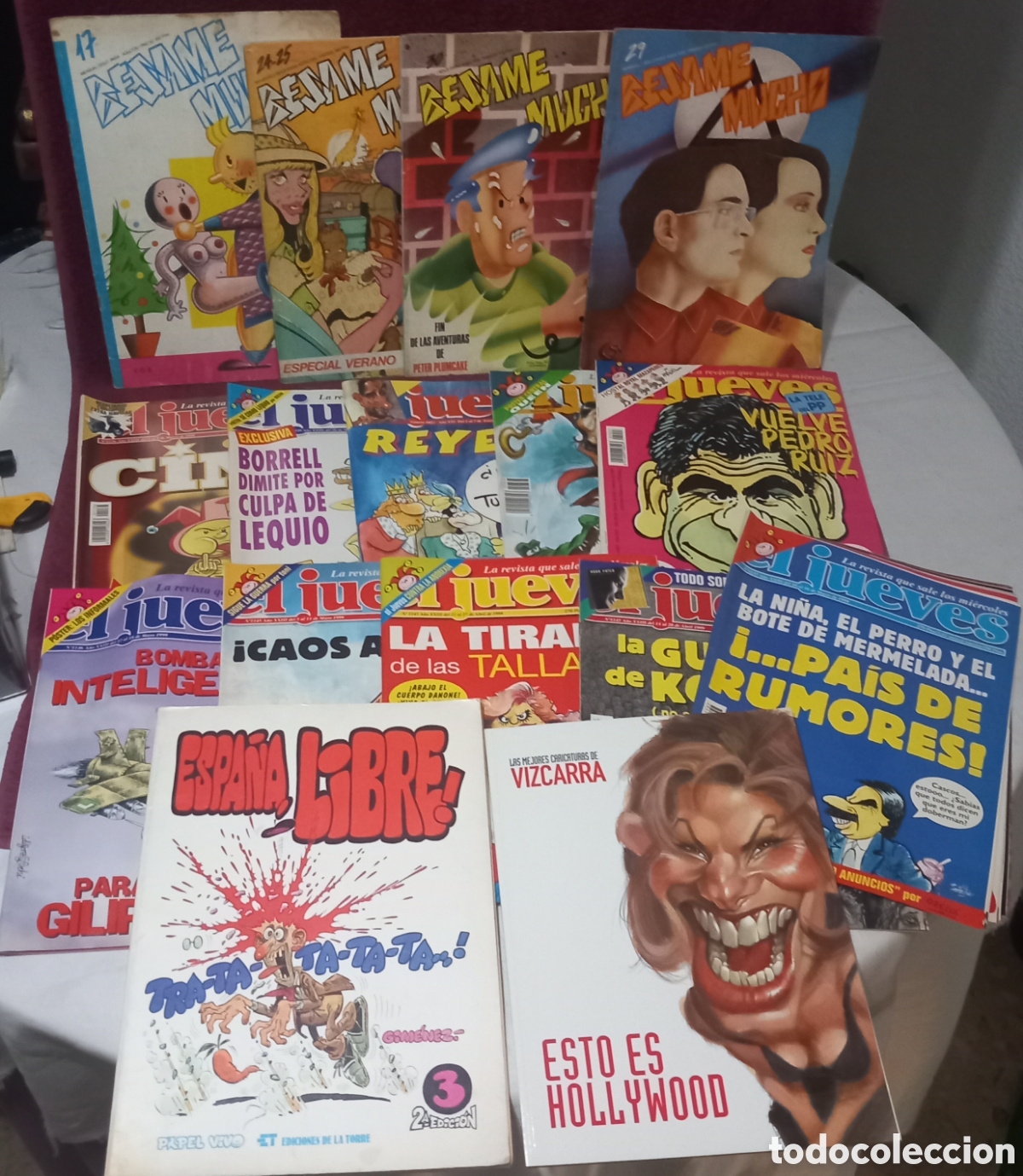 C&oacute;mics: LOTE 42&times;COMICS ANTIGUOS a&ntilde;os 80-90(CAPITAN TRUENO,EL JUEVES+EL JABATO+BESAME MUCHO!!
