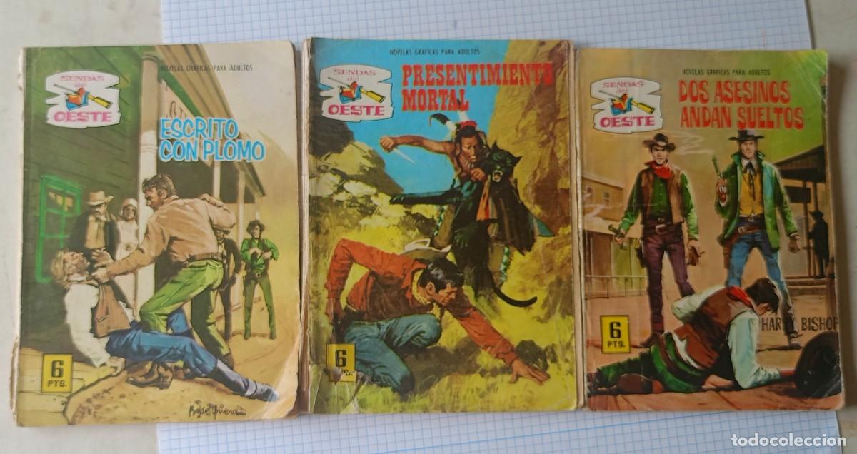 Comics: TRES NOVELAS GRAFICAS PARA ADULTOS SERIE SENDAS DEL OESTE