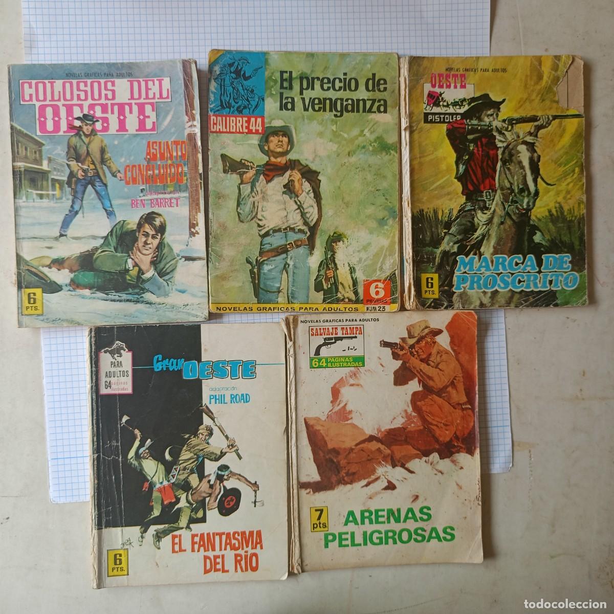 Comics: CINCO NOVELAS GRAFICAS PARA ADULTOS DEL OESTE