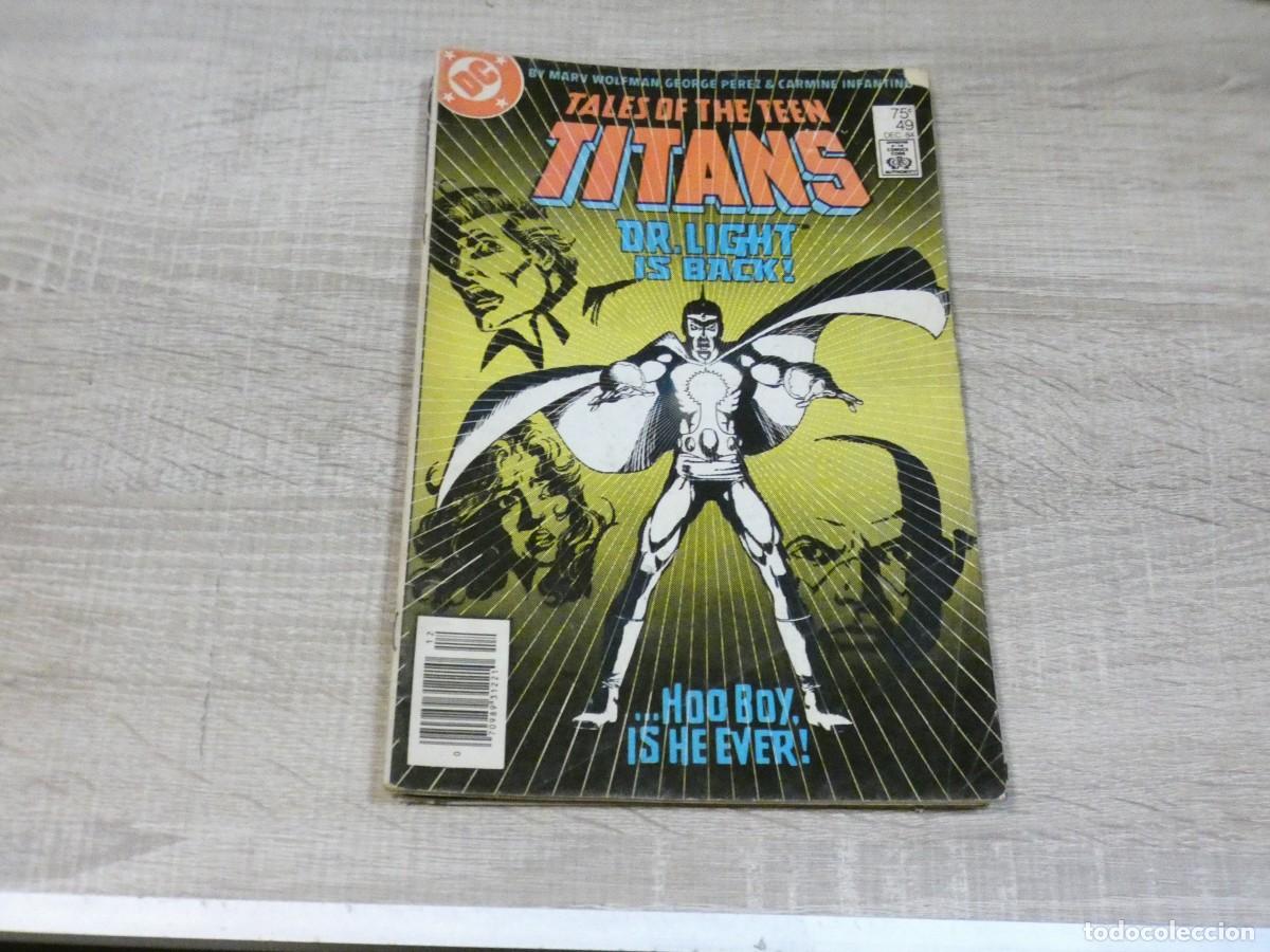C&oacute;mics: ARKANSAS1980 COMIC USA ESTADO DECENTE TALES FO THE TEEN TITANS 49 USA 1985