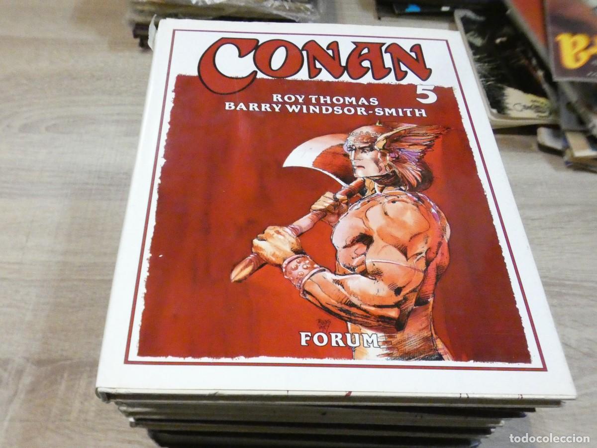 C&oacute;mics: ARKANSAS1980 COMIC USA ESTADO DECENTE conan frum tapa dura num 5 peq roto en lomo