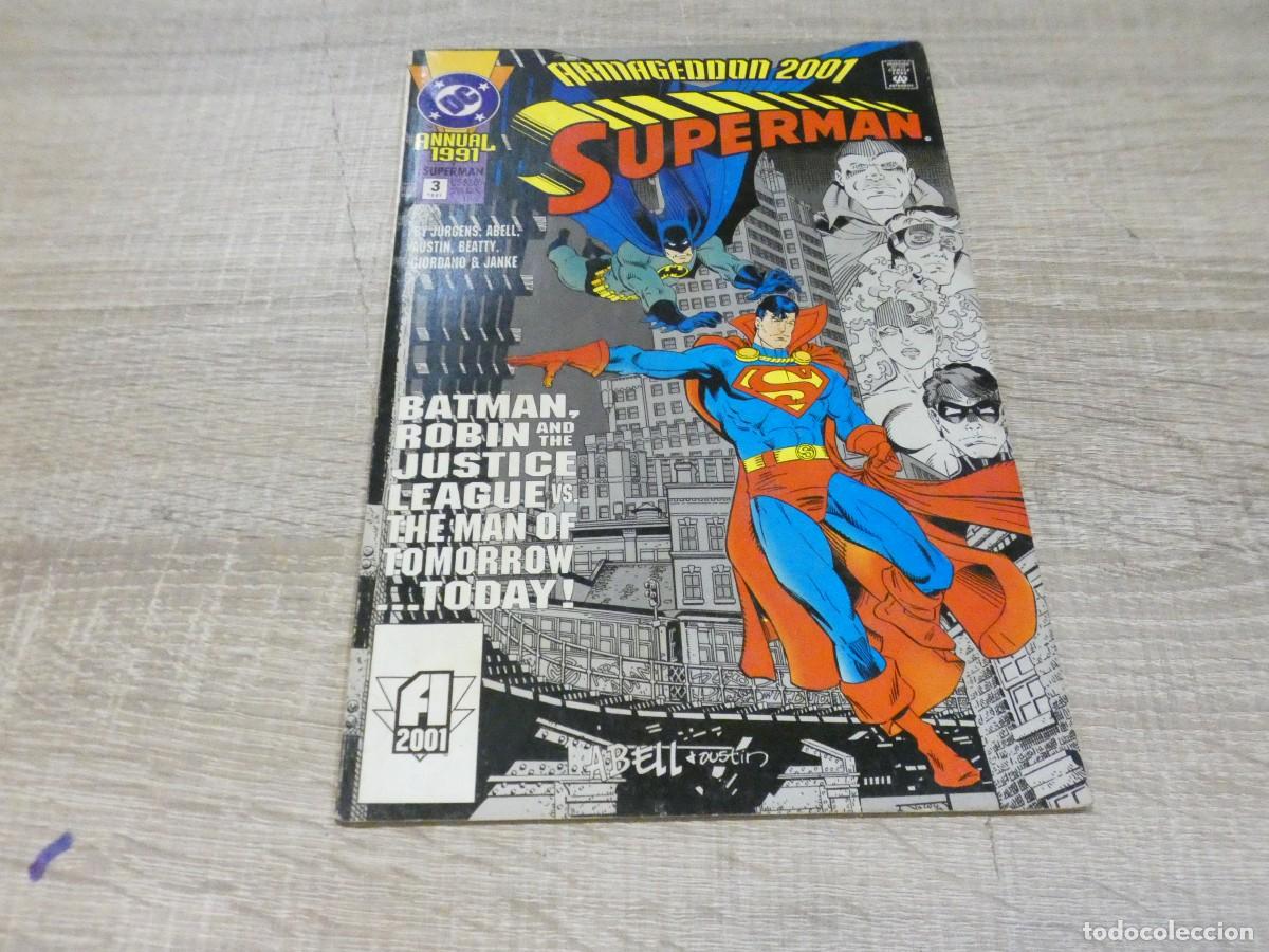 C&oacute;mics: ARKANSAS1980 COMIC USA ESTADO DECENTE SUPERMAN ARMAGEDDON 2001 ESTADO DECENTE