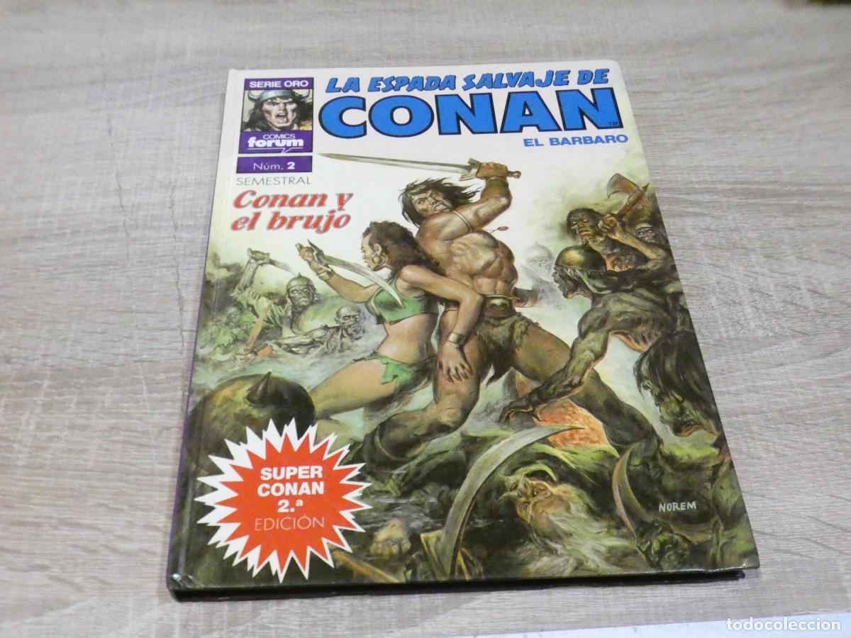 C&oacute;mics: ARKANSAS1980 COMIC USA ESTADO DECENTE LA ESPADA SALVAJE DE CONAN 2 FORUM TAPA DURA
