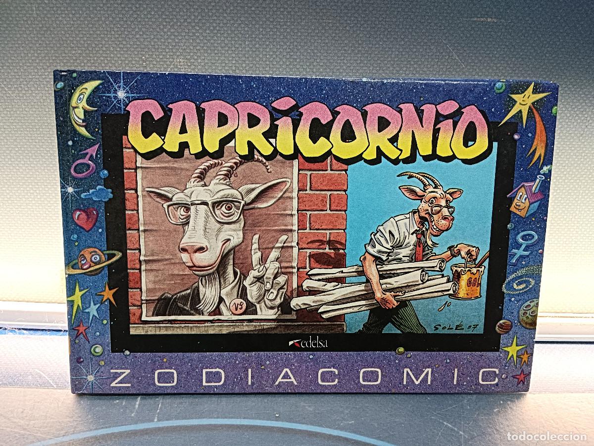 C&oacute;mics: Zodiacomic: Capricornio. Edelsa,1989. Goupil, Sol&eacute;.
