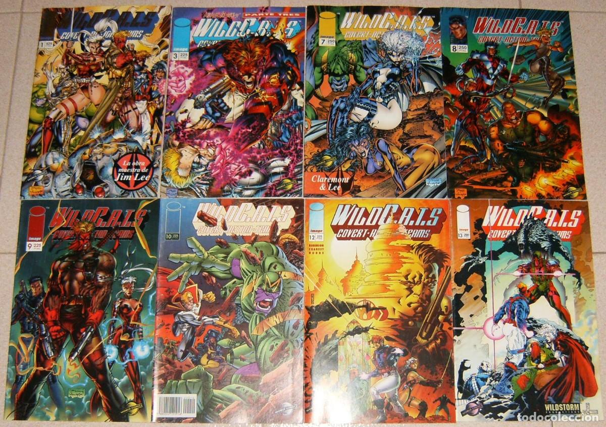 C&oacute;mics: WILDC.A.T.S. (de Jim Lee) Vol. 1, Planeta. N&ordm;s: 1 3 7 8 9 10 12 13 NUMEROS SUELTOS