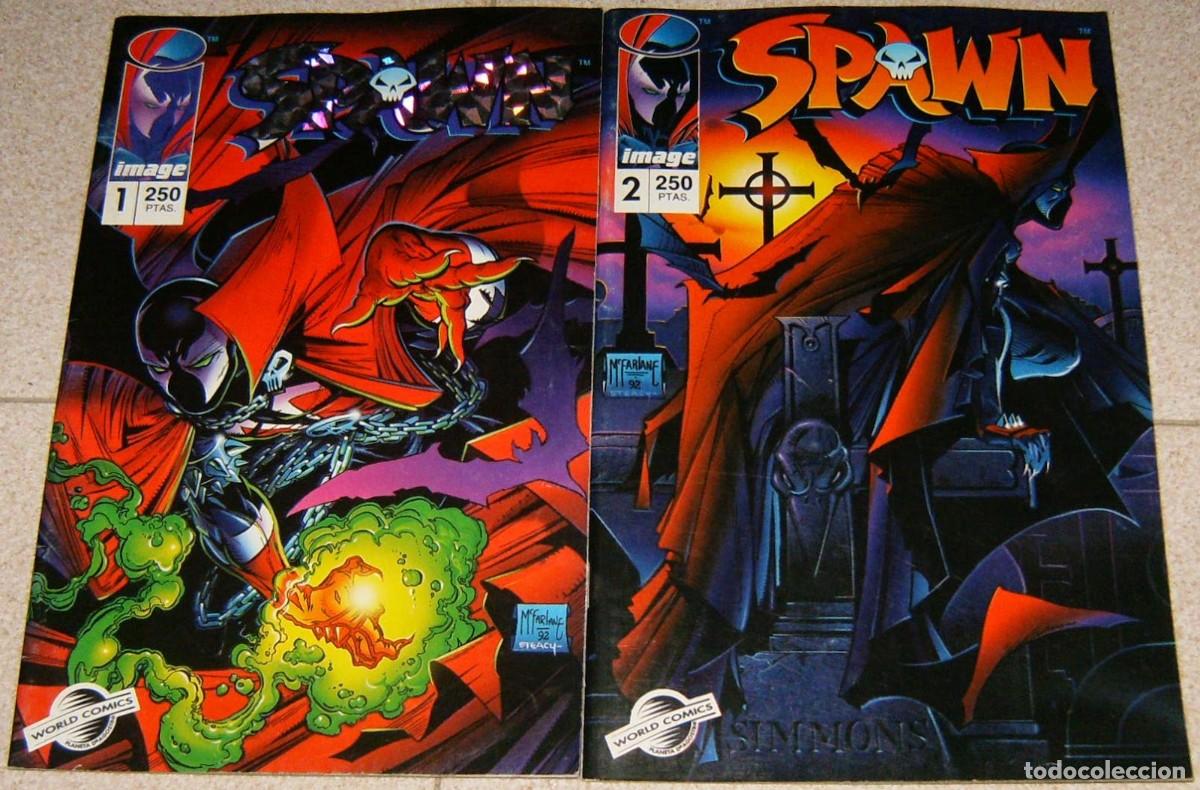 C&oacute;mics: SPAWN (de McFARLANE) Vol. 1, Planeta. N&ordm;s: 01 y 02 NUMEROS SUELTOS