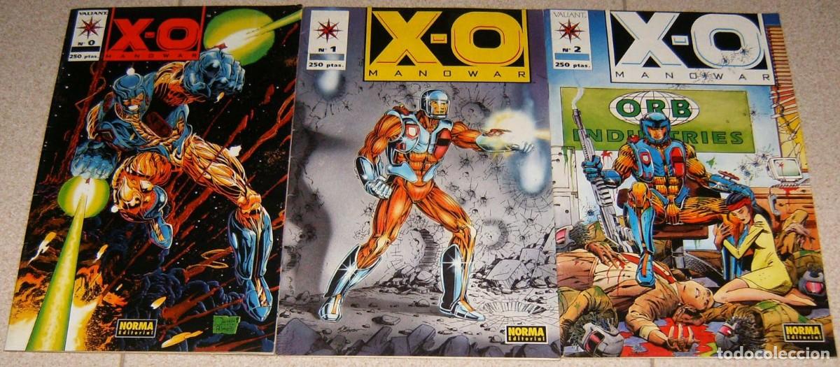 C&oacute;mics: X-O MANOWAR (de Joe Quesada) Vol. 1, Norma. N&ordm;s: 0 1 y 2 SUELTOS O LOTE