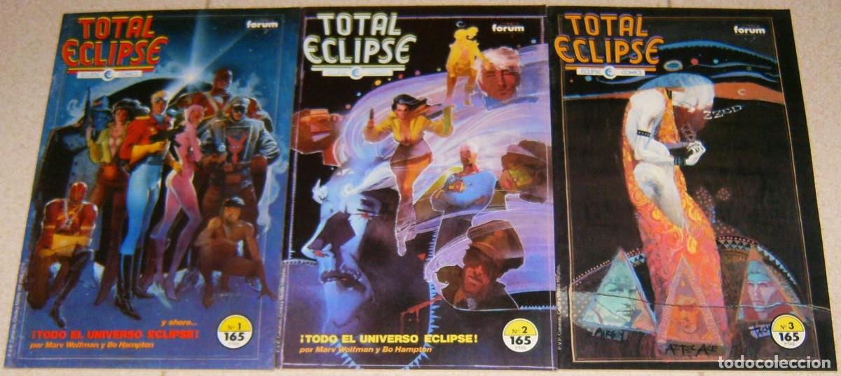 C&oacute;mics: TOTAL ECLIPSE Eclipse Planeta Forum. NUMEROS 1 2 3 LOTE