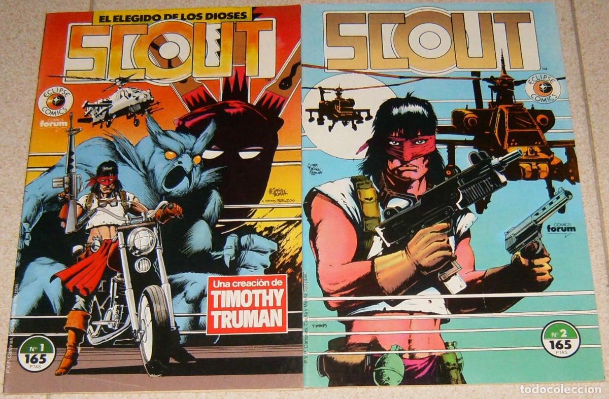 C&oacute;mics: SCOUT Eclipse Planeta Forum. NUMERO 1 Y 2 LOTE O SUELTOS