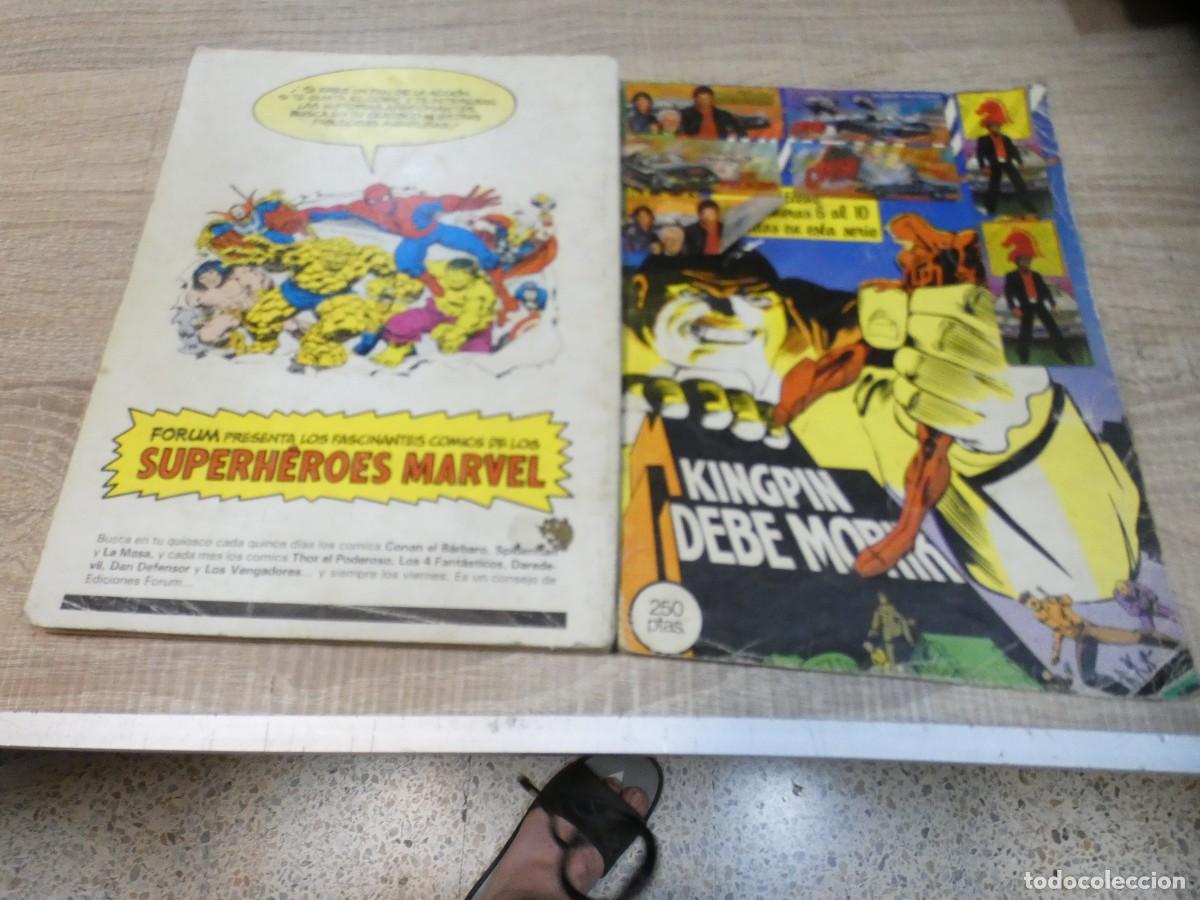 Comics: ARKANSAS1980 COMIC USA ESTADO DECENTE RETAPADO KINGPIN DEBE MORIR- CALCOAMINAS EN TAPA