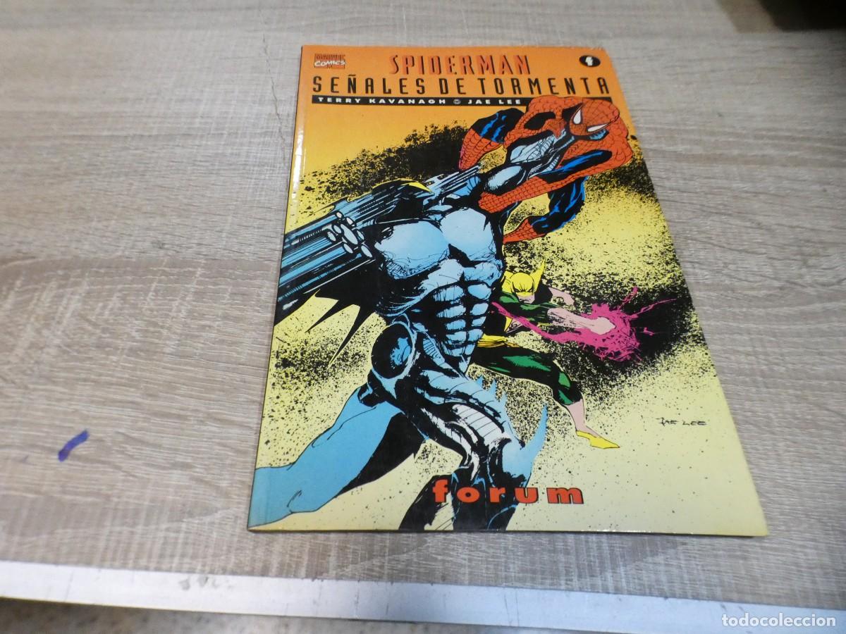 Comics: ARKANSAS1980 COMIC USA ESTADO DECENTE SPIDERMAN SE&Ntilde;ALES DE TORMENTA