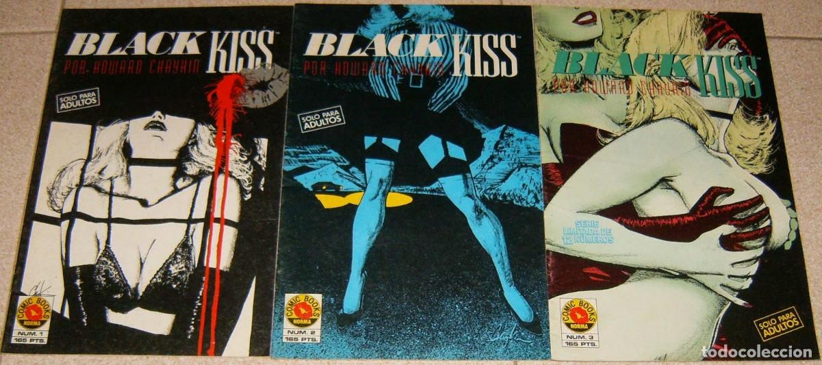 C&oacute;mics: BLACK KISS - NUMERO 1 2 3 . NORMA . LOTE O SUELTOS