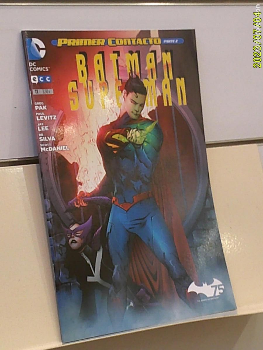 C&oacute;mics: BATMAN/SUPERMAN N&ordm; 11 PRIMER CONTACTO PARTE 2 DC - ECC