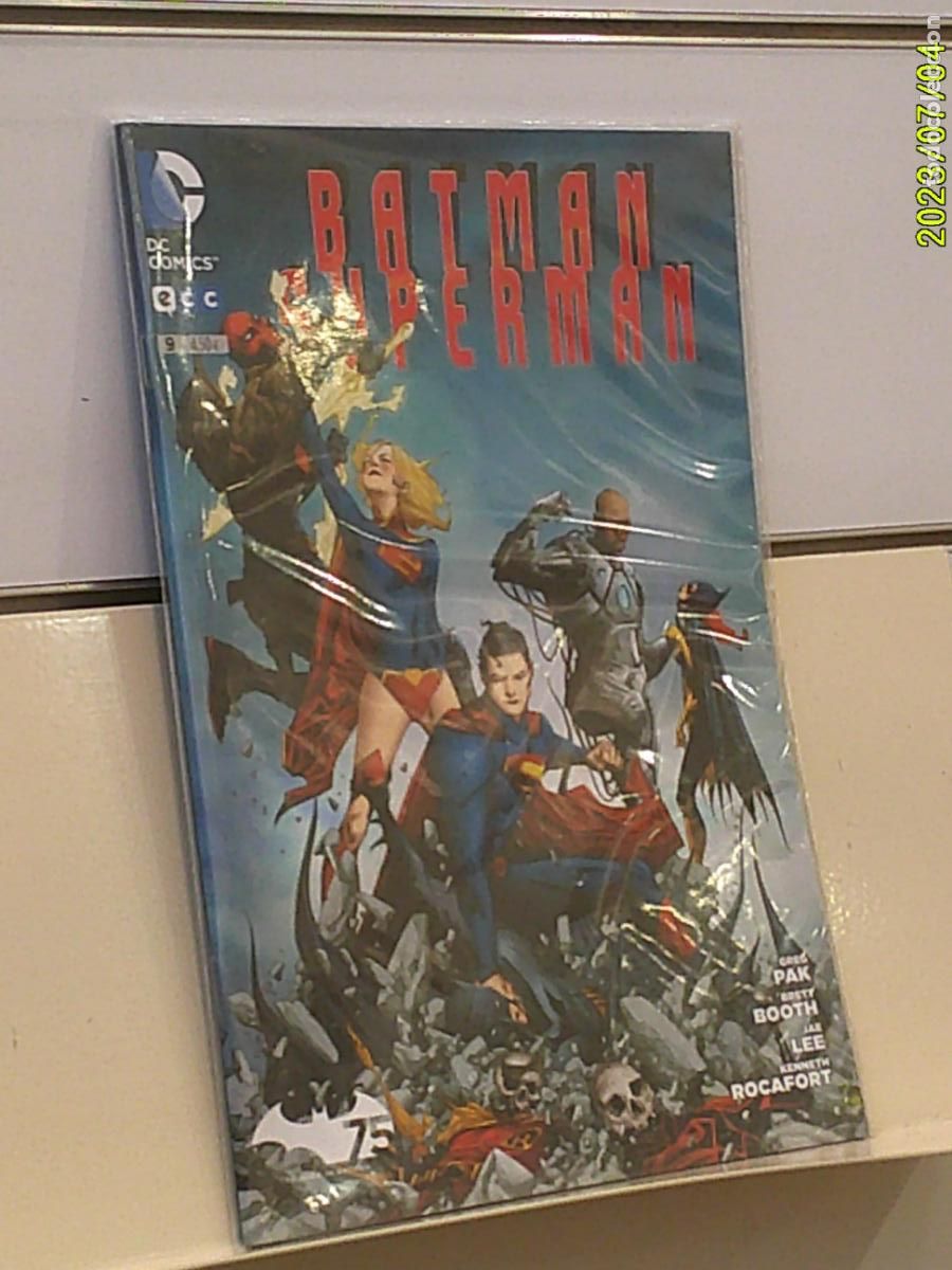 C&oacute;mics: BATMAN/SUPERMAN N&ordm; 9 GREG PAK DC - ECC - Foto 1