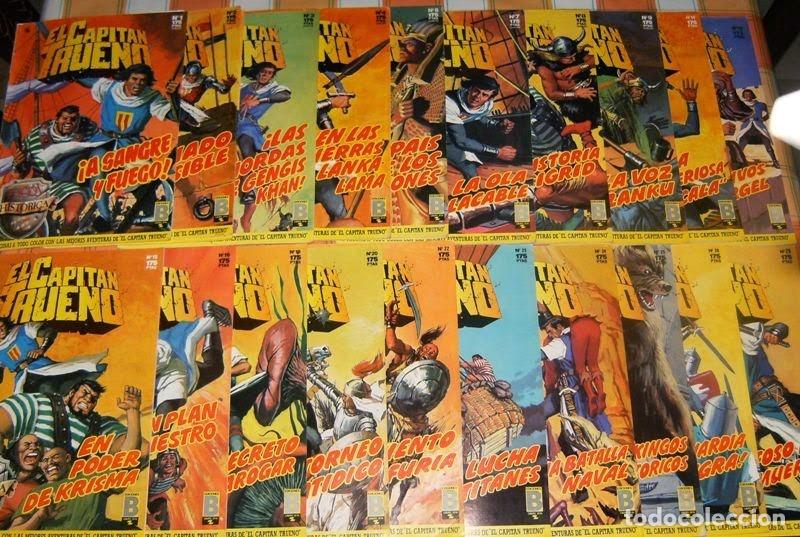 C&oacute;mics: CAPITAN TRUENO Ediciones B 1987 Ed Hist&oacute;rica 1 2 3 4 5 7 8 9 11 13 15 16 18 20 22 23 24 25 28 29