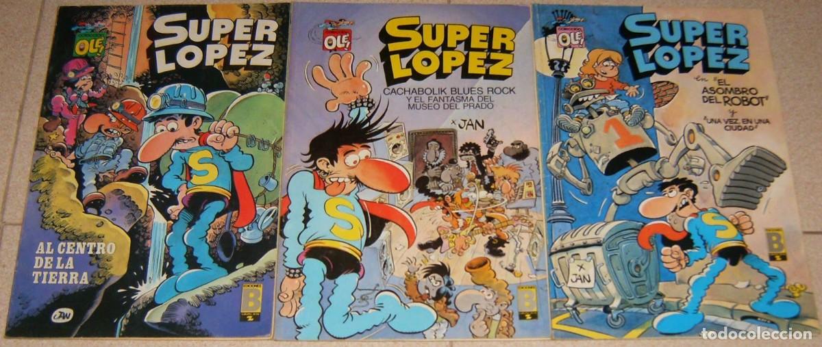 C&oacute;mics: SUPERLOPEZ Ediciones B N&ordm;s 10 11 14 NUMEROS SUELTOS