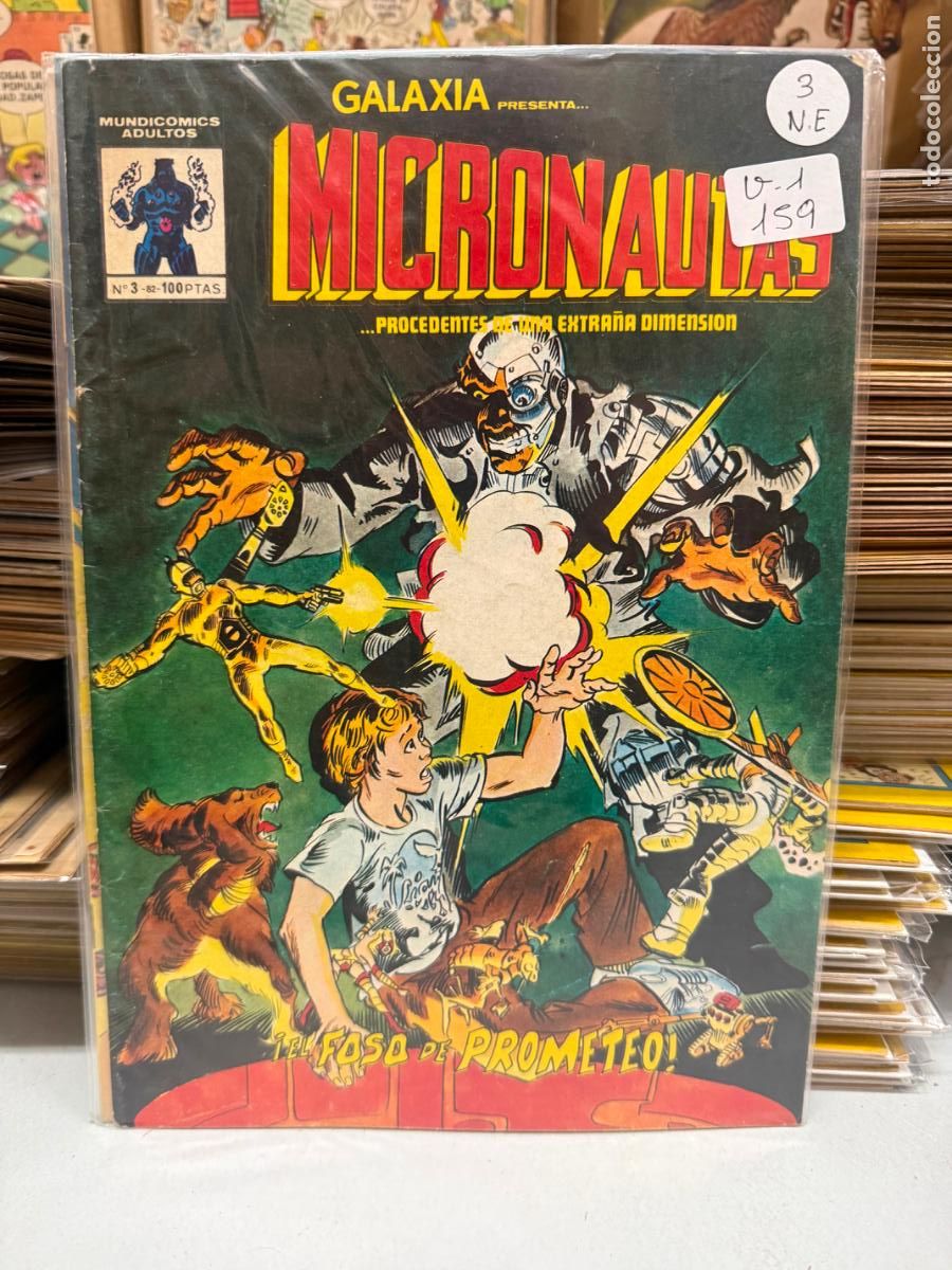 Comics: MICRONAUTAS MUNDICOMICS NUMERO 3