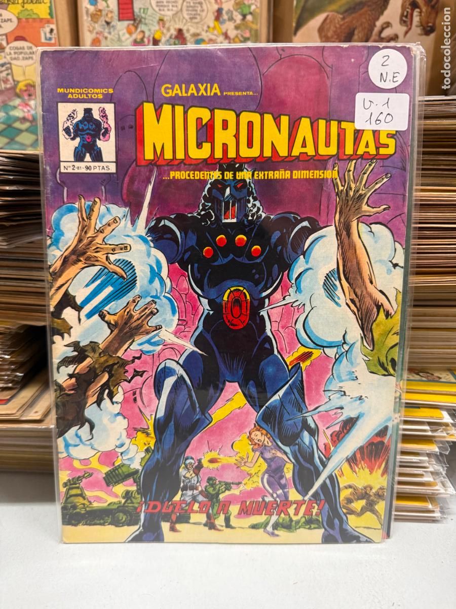 Comics: MICRONAUTAS MUNDICOMICS NUMERO 2