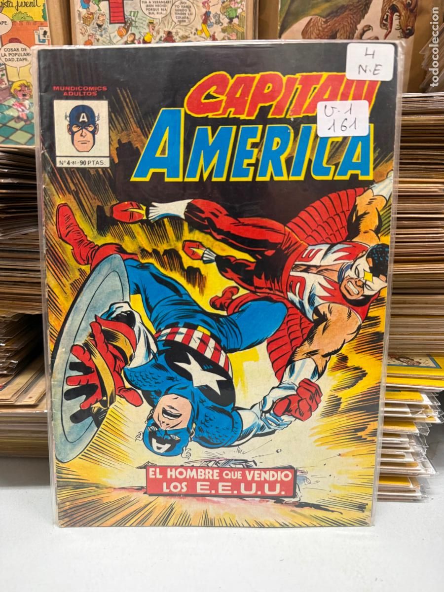 Comics: CAPITAN AMERICA MUNDICOMICS NUMERO 4