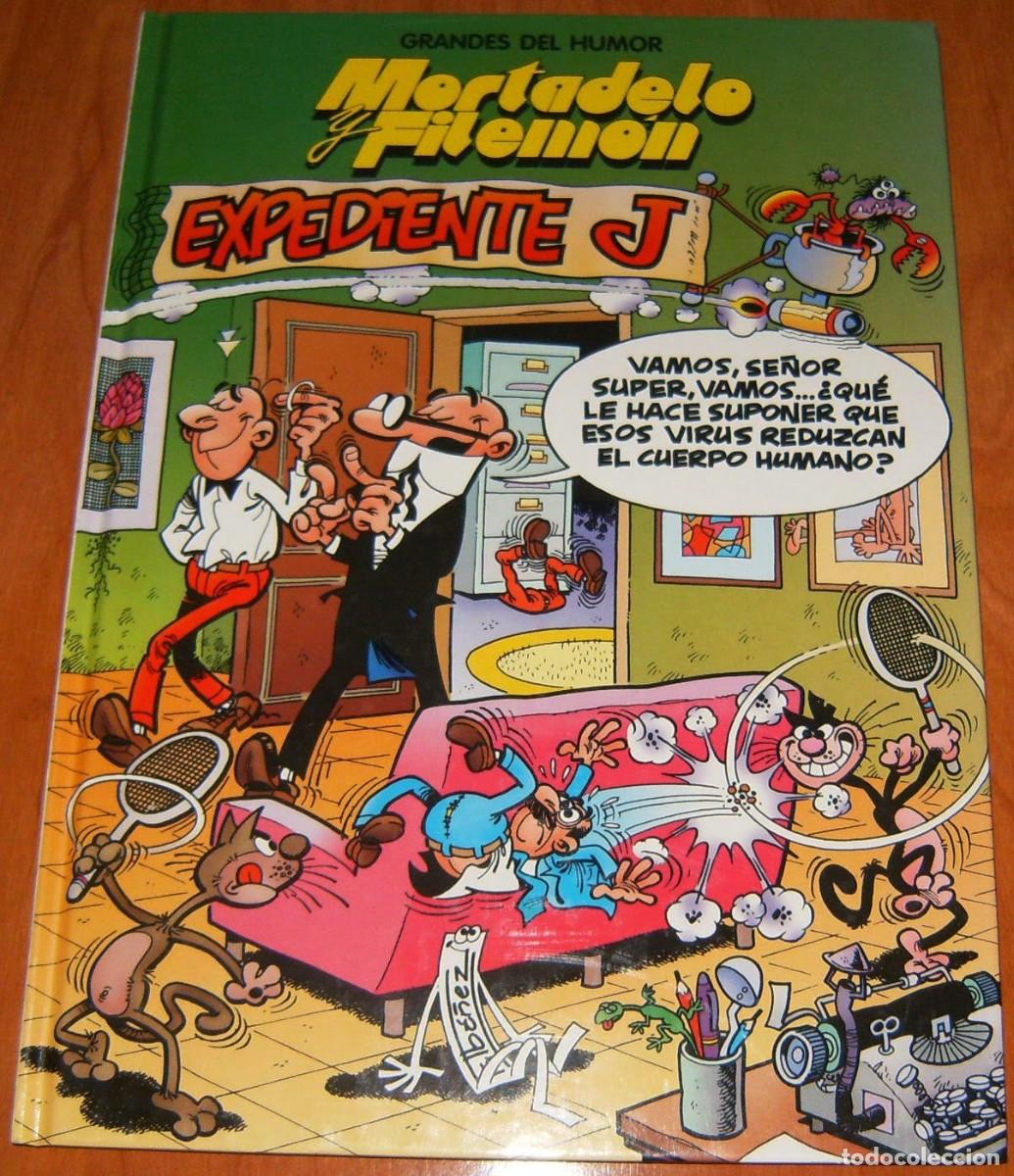 C&oacute;mics: MORTADELO y FILEMON Ediciones B, N&ordm; 3 &rdquo;Expediente J&rdquo;, Tapa dura