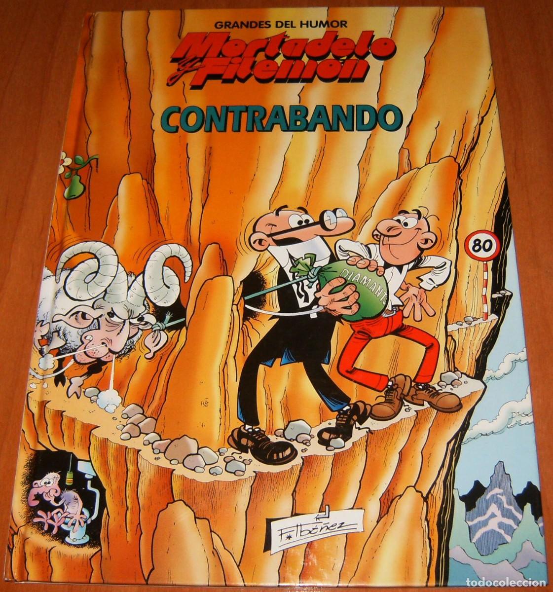 C&oacute;mics: MORTADELO y FILEMON Ediciones B, N&ordm; 9 &rdquo;Contrabando&rdquo;, Tapa dura - Foto 1