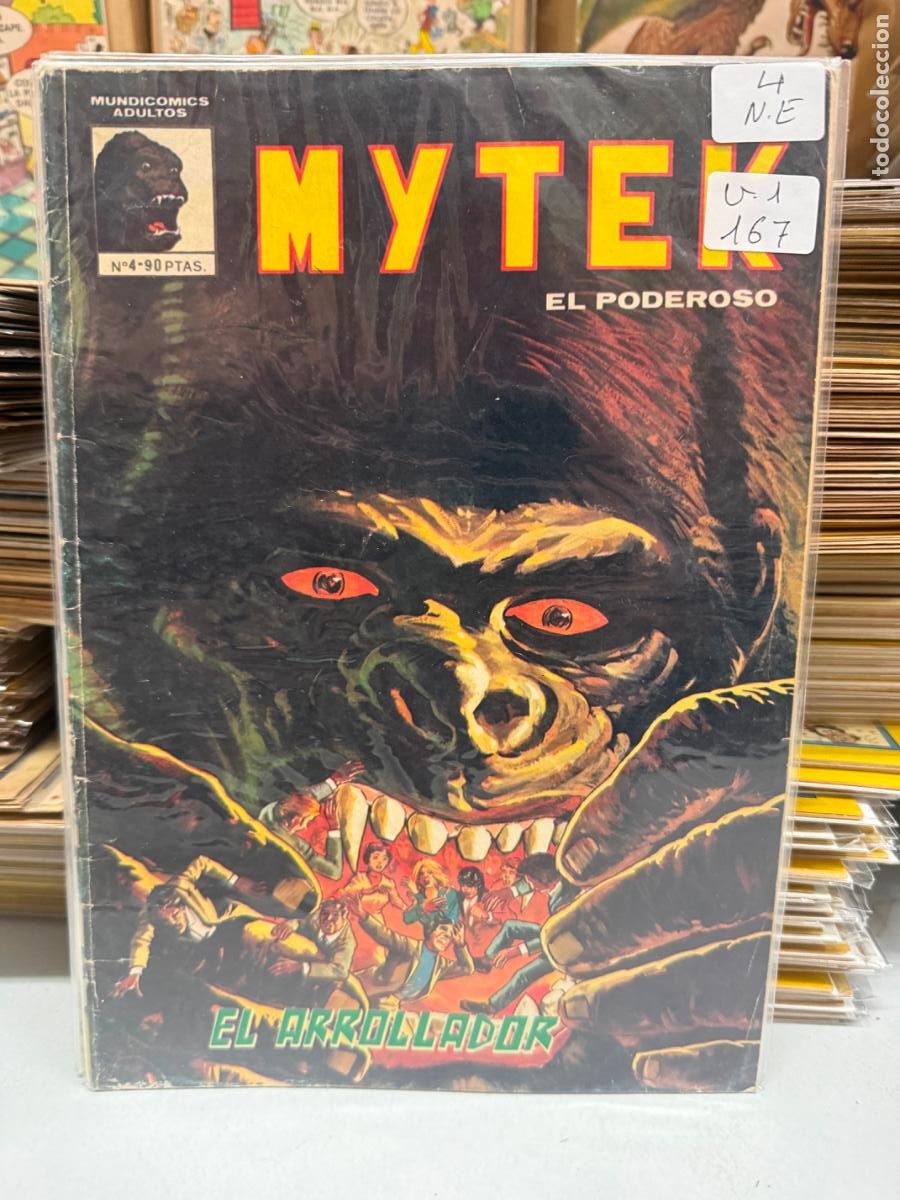 Comics: MYTEK EL PODEROSO MUNDICOMICS NUMERO 4