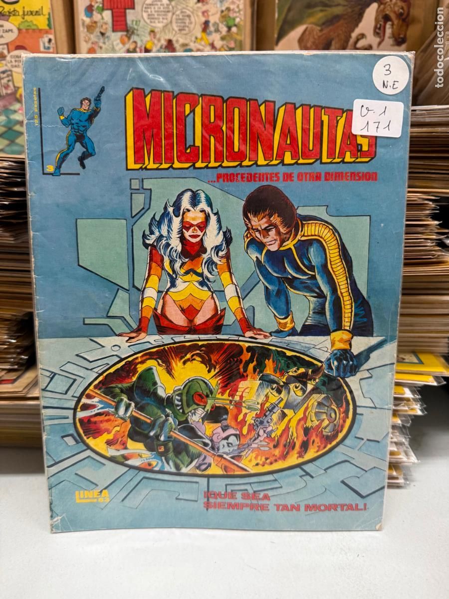 C&oacute;mics: LOS MICRONAUTAS SURCO NUMERO 3