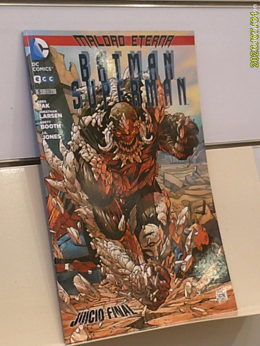 C&oacute;mics: BATMAN/SUPERMAN N&ordm; 5 JUICIO FINAL, GREG PAK DC - ECC OFERTA