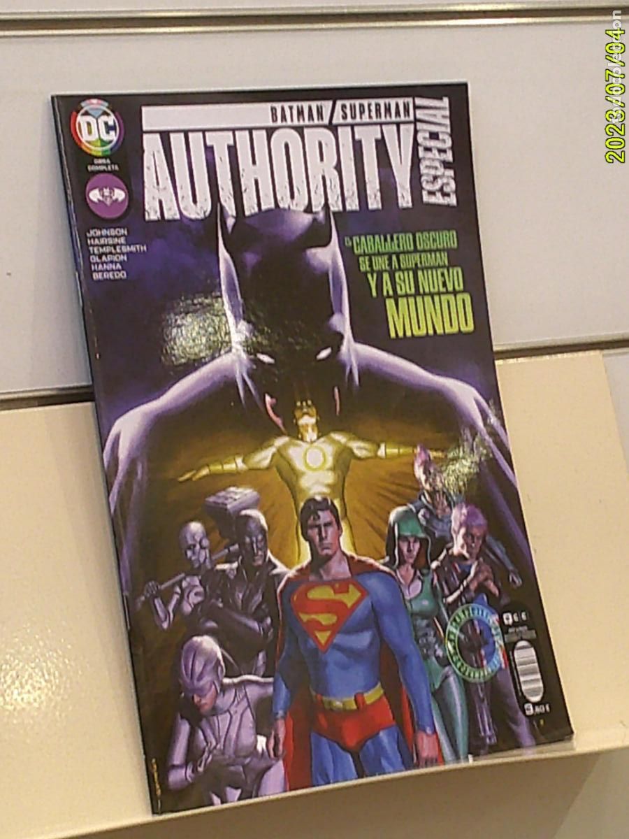 C&oacute;mics: BATMAN/SUPERMAN : AUTHORITY ESPECIAL DC - ECC