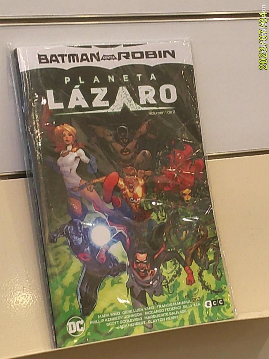 C&oacute;mics: BATMAN CONTRA ROBIN PLANETA LAZARO VOLUMEN 1 DE 2 DC - ECC OFERTA - Foto 1