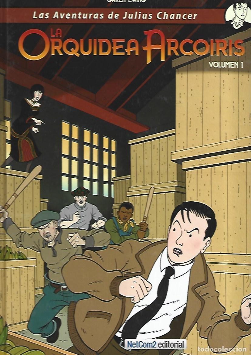C&oacute;mics: Las aventuras de Julius Chancer: la orquidea Arcoiris, 2012, completa, 3 n&uacute;meros, primera edici&oacute;n.