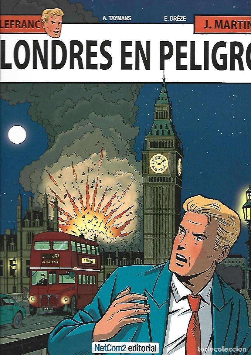 C&oacute;mics: Lefranc, 19: Londres en peligro, 2011, Netcom2, primera edici&oacute;n, impecable