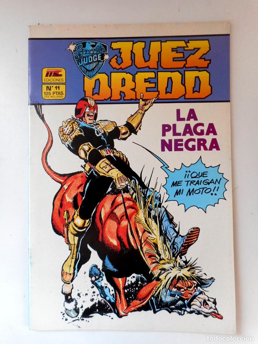 C&oacute;mics: JUEZ DREDD N&ordm;11 LA PLAGA NEGRA (MC EDICIONES- FEBRERO 1987) JOHN HOWARD - RON SMITH