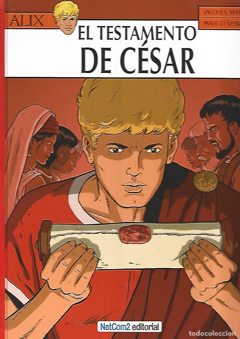 C&oacute;mics: Alix, 29: el testamento de C&eacute;sar, 2011, Netcom2, primera edici&oacute;n numerada 234/1300, impecable.