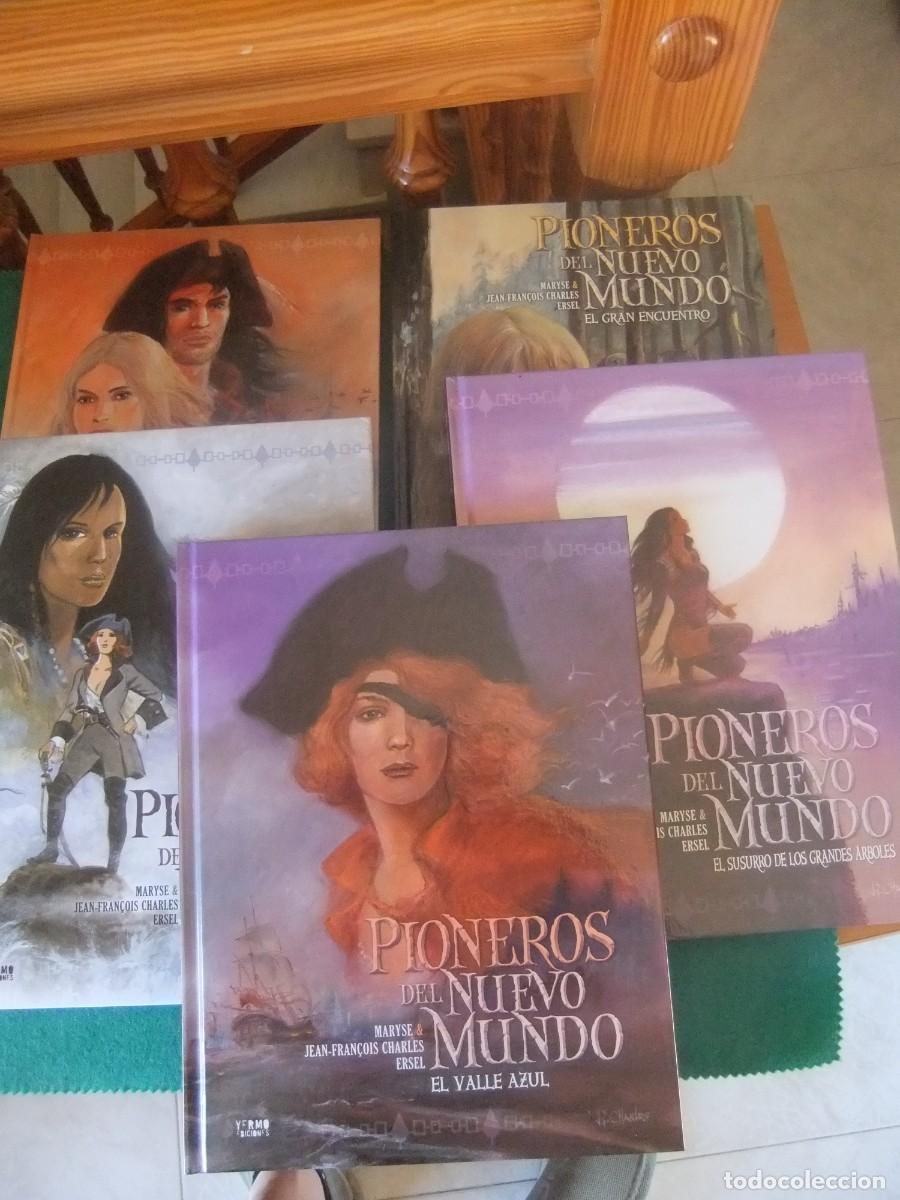 C&oacute;mics: PIONEROS DEL NUEVO MUNDO 5 INTEGRALES COMPLETA YERMO EDICIONES