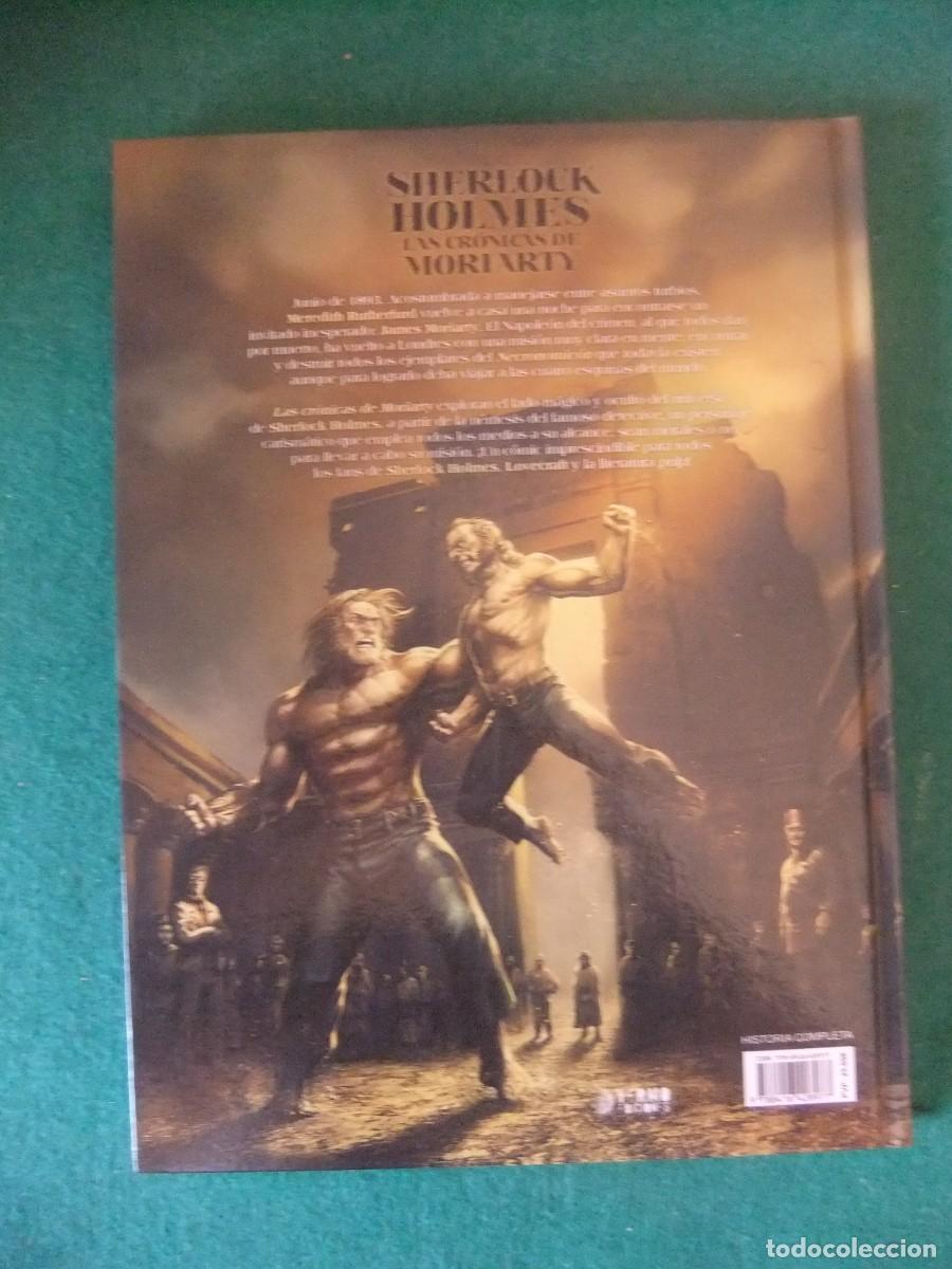 C&oacute;mics: SHERLOCK HOLMES LAS CRONICAS DE MORIARTY YERMO EDICIONES - Foto 2