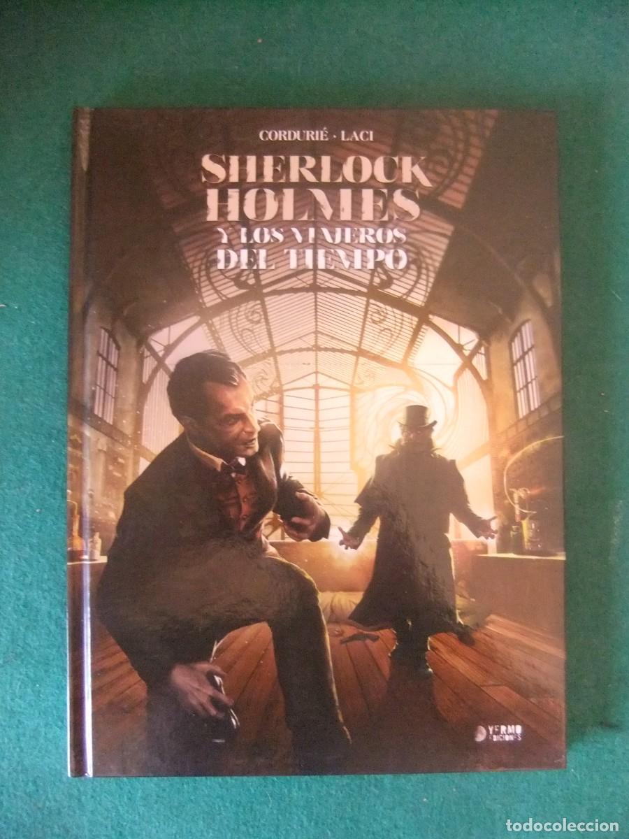 C&oacute;mics: SHERLOCK HOLMES Y LOS VIAJEROS DEL TIEMPO YERMO EDICIONES - Foto 1