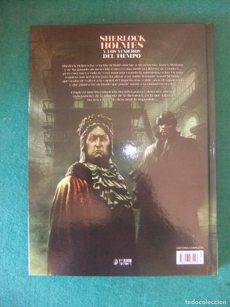 C&oacute;mics: SHERLOCK HOLMES Y LOS VIAJEROS DEL TIEMPO YERMO EDICIONES - Foto 2