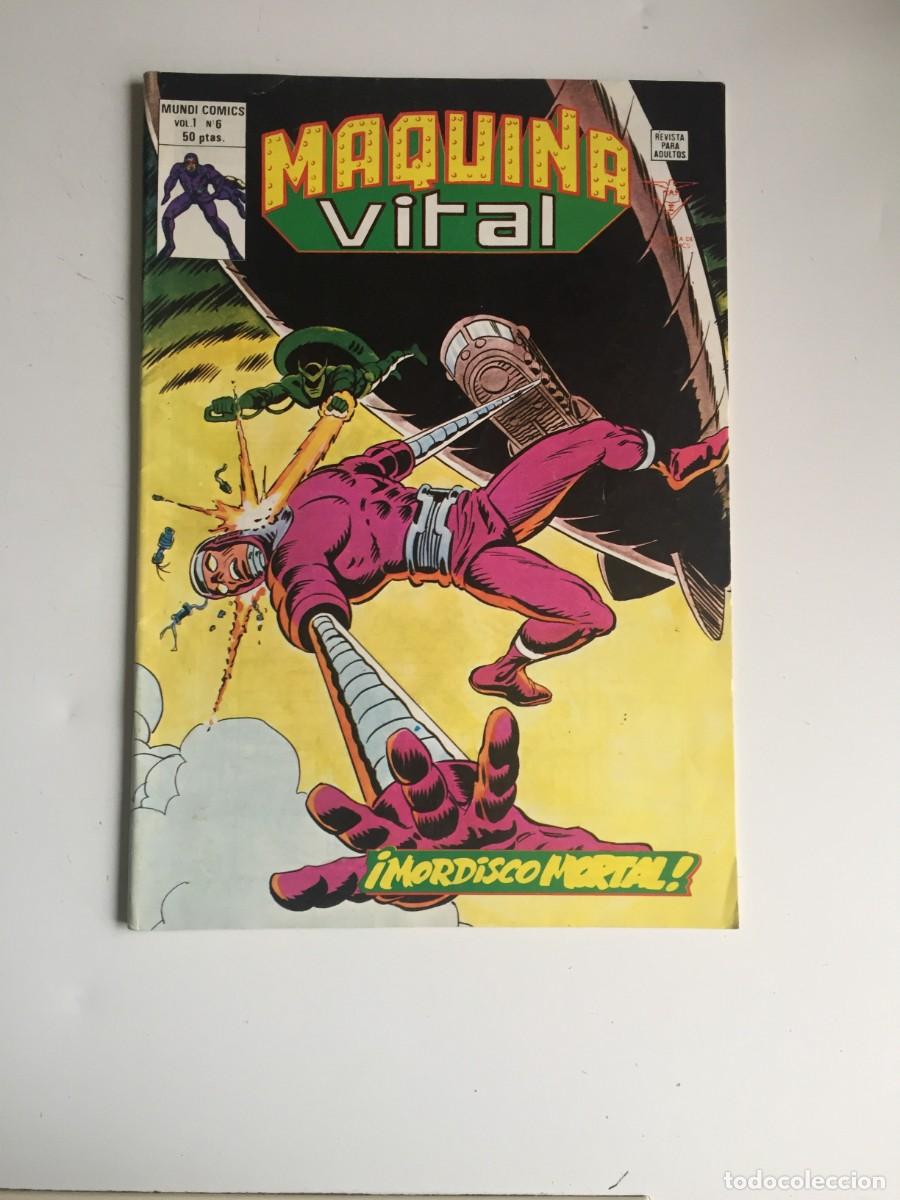 C&oacute;mics: TEBEO M&Aacute;QUINA VITAL N&ordm; 6 DE MUNDI COMIC EL DE LAS FOTOS -VER TODOS MIS TEBEOS.